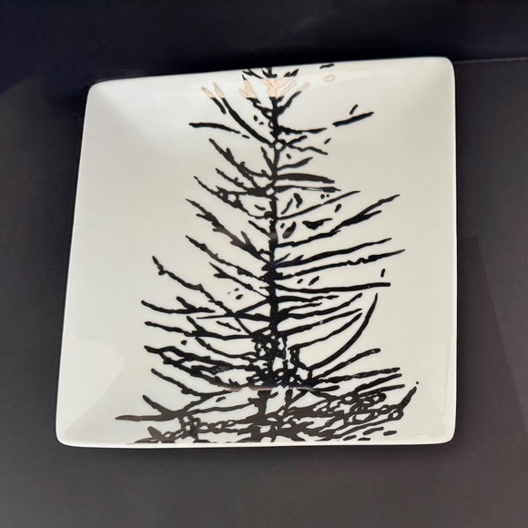 West Elm Christmas Serving Small Platter - Picture 2 of 3